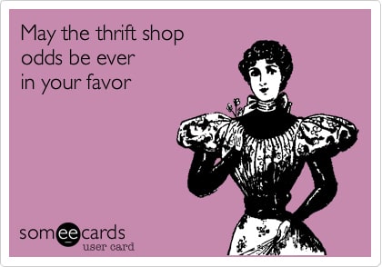 thrift shop odds